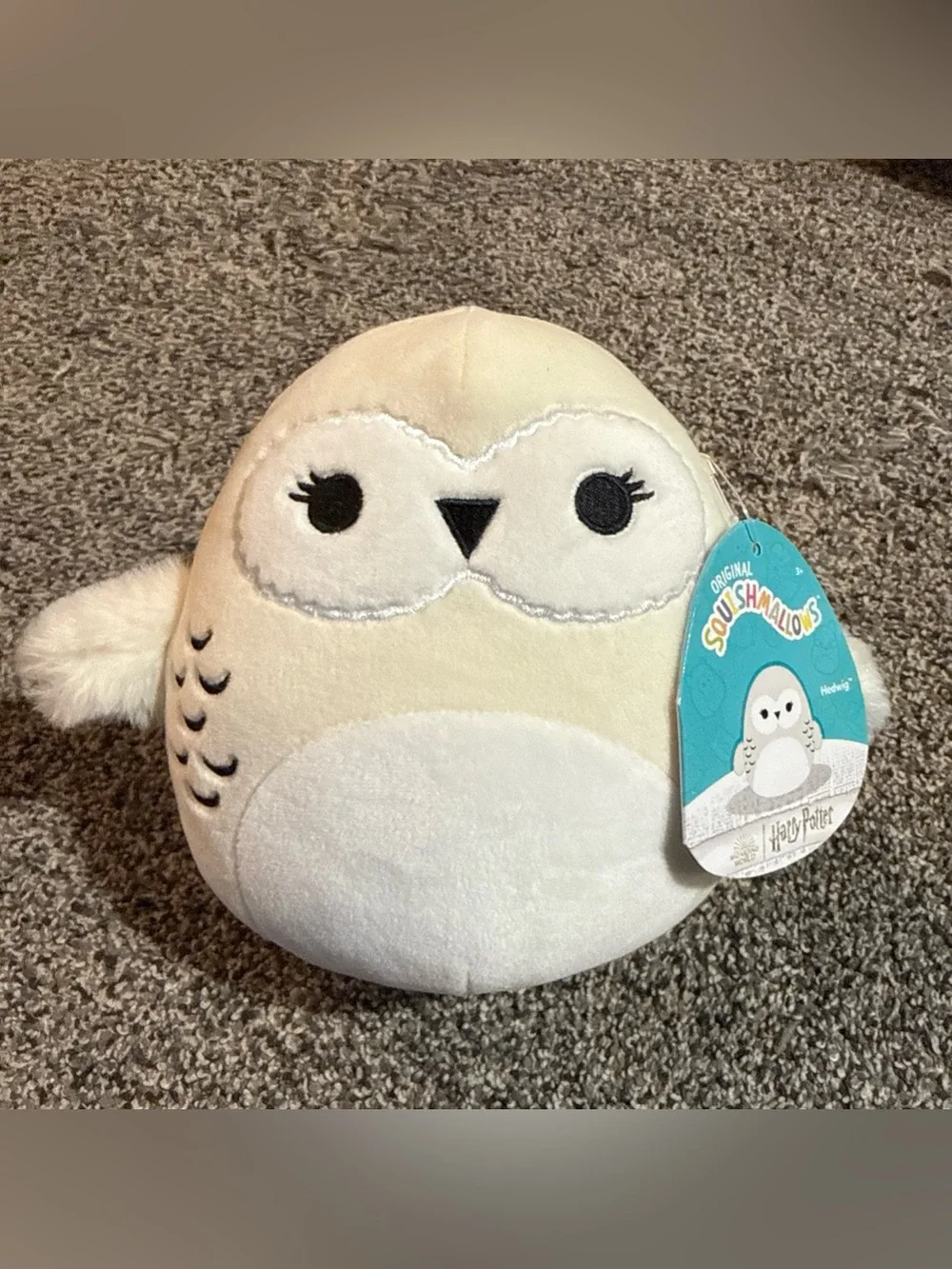 Jazwares Plush Wizarding World Hedwig Owl Squishmallows 6.5